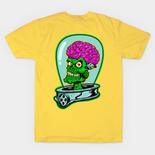 Mars Attacks! Alien Tee Front T-Shirt